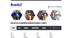 Desktop Screenshot of boki.cz